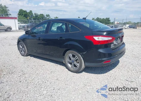 2014 Ford Focus Se from USA, damaged, VIN 1FADP3F25EL398194